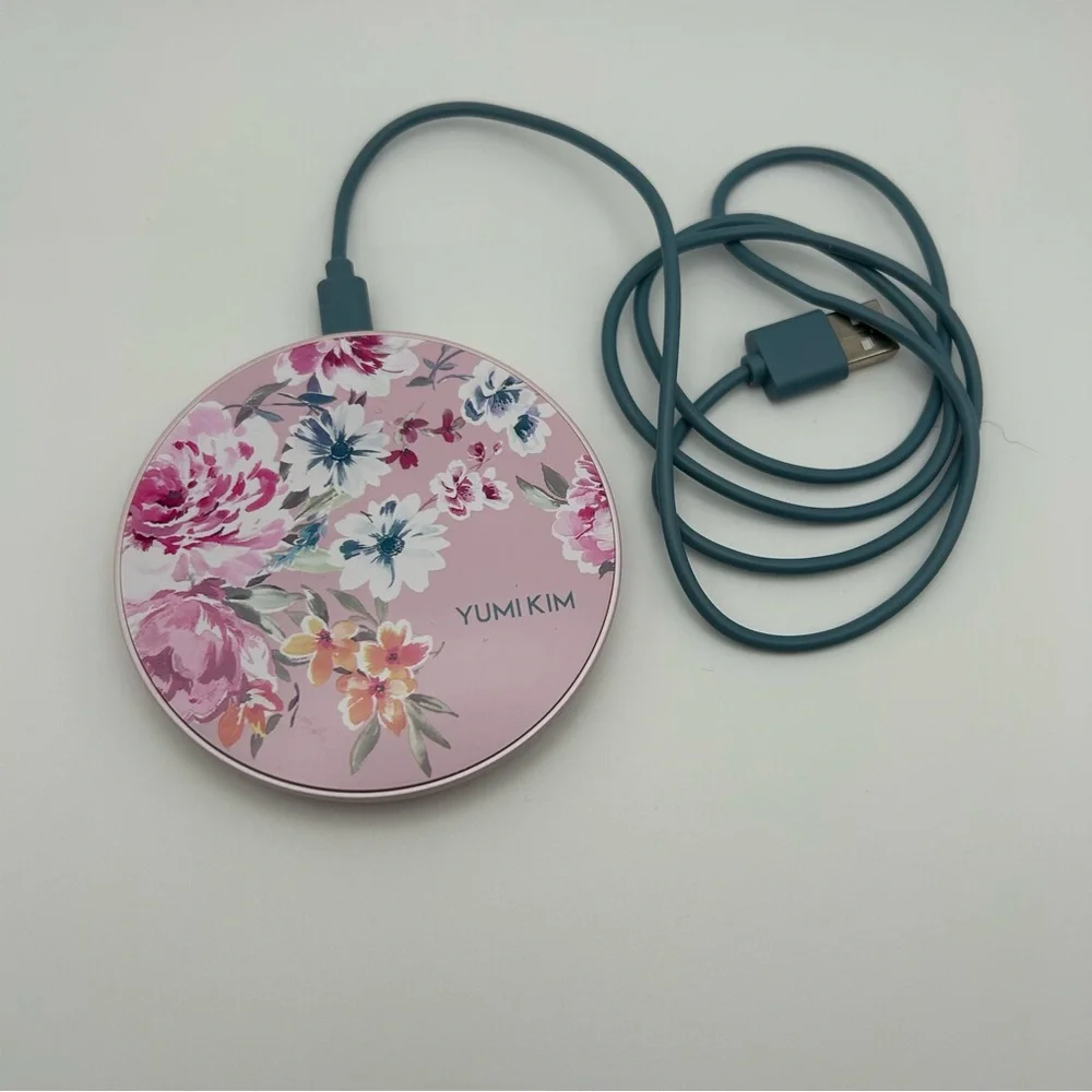 Yumi Kim Pink Floral Wireless Charger